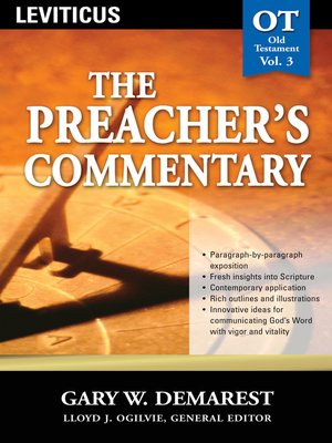 cover image of The Preacher's Commentary--Volume 03